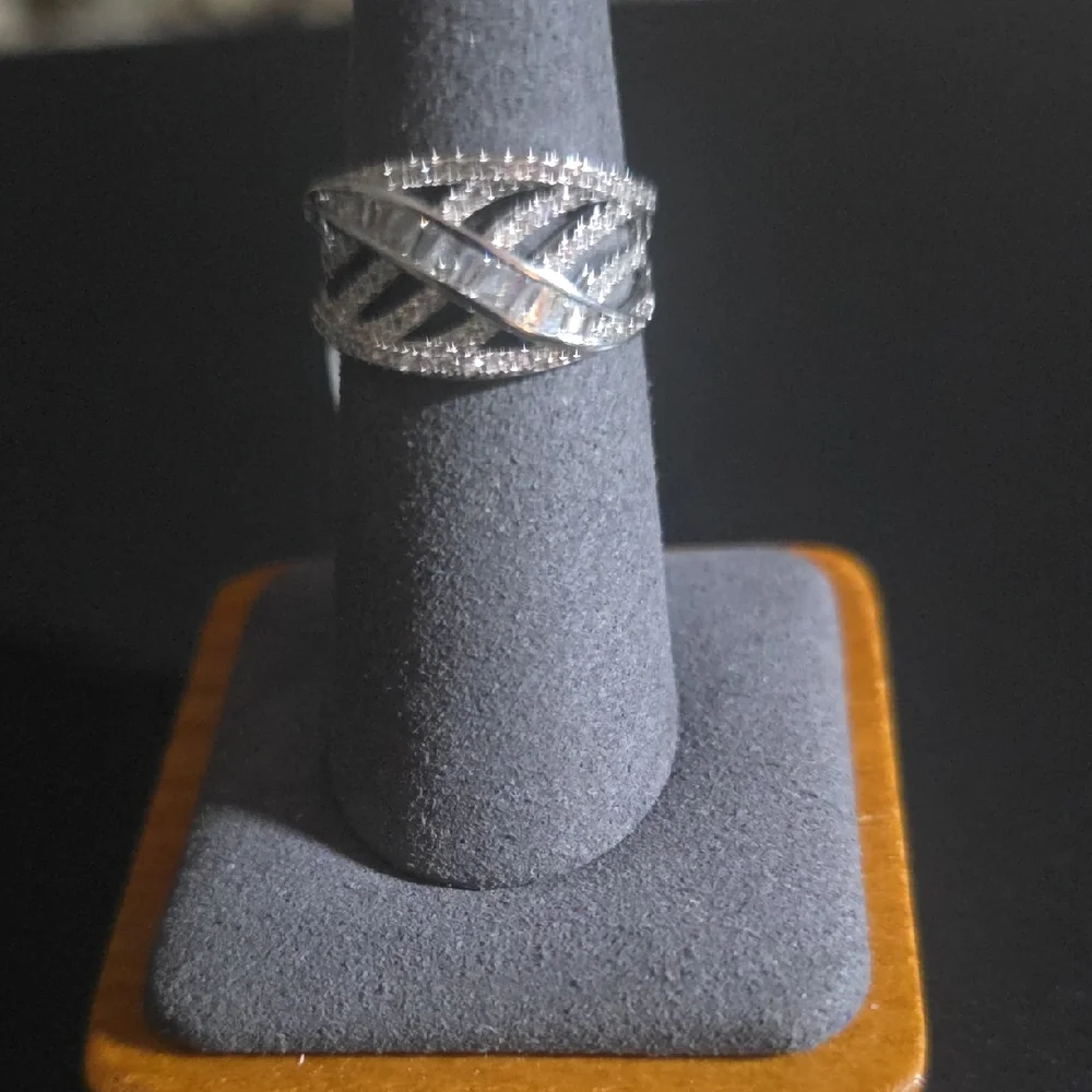 ALLURE  CRYSTAL  Silver Women's Ring